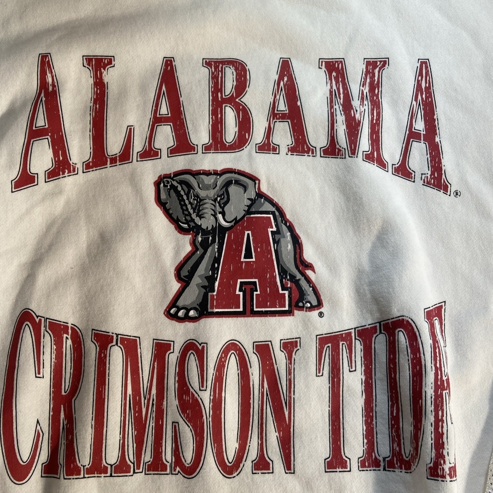 Alabama Crimson Tide Bama Roll Tide Game Day Social Comfort Crew Sweatshirt XL - Picture 2 of 7